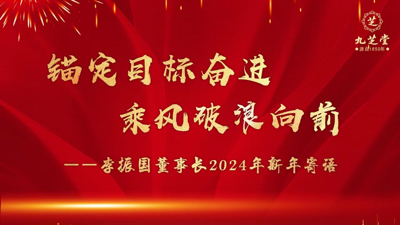 锚定目标奋进，乘风破浪向前！——李振国董事长2024年新年寄语